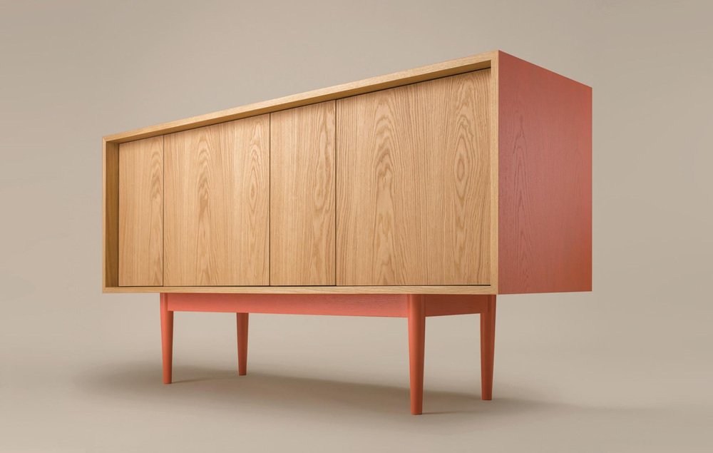 Xoxo Pink Sideboard by Phormy