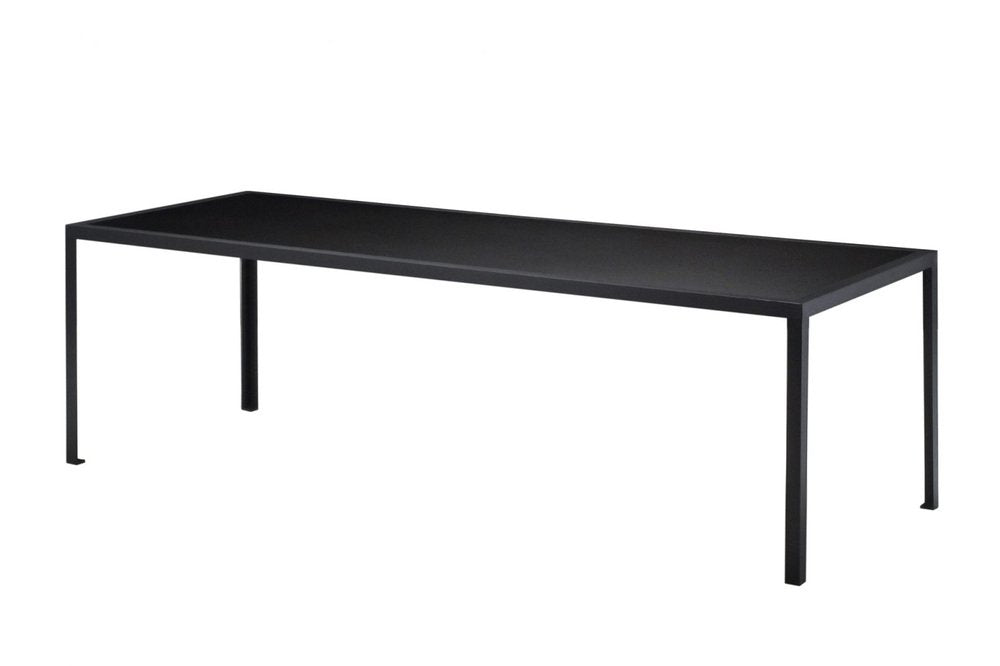 XXL Black Linoleum TAVOLO Dining Table by Maurizio Peregalli for Zeus