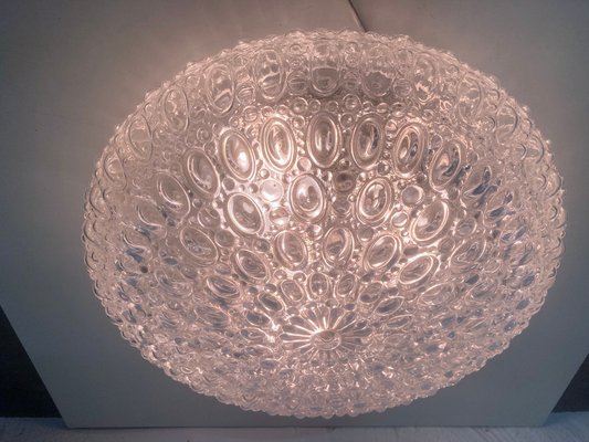 XXL Ceiling Lamp in Bubble Glass from Glashütte Limburg-AET-1230934