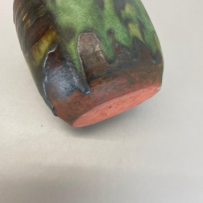 XXL German Ceramic Studio Pottery Vase by Gerhard Liebenthron, 1960s-QZ-1143250