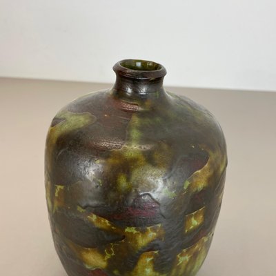 XXL German Ceramic Studio Pottery Vase by Gerhard Liebenthron, 1960s-QZ-1143250