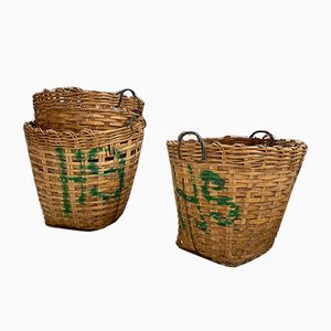 XXL Laundry Baskets, 1970s, Set of 3-LCU-860930