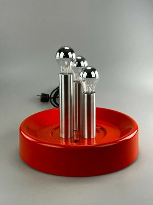 XXL Space Age Glass Metal Table Lamp-EJL-1195949