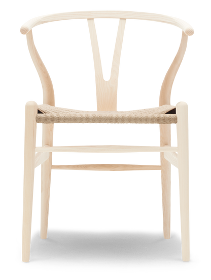 CH24 Wishbone Chair - Ash, Soap, Natural Paper Cord