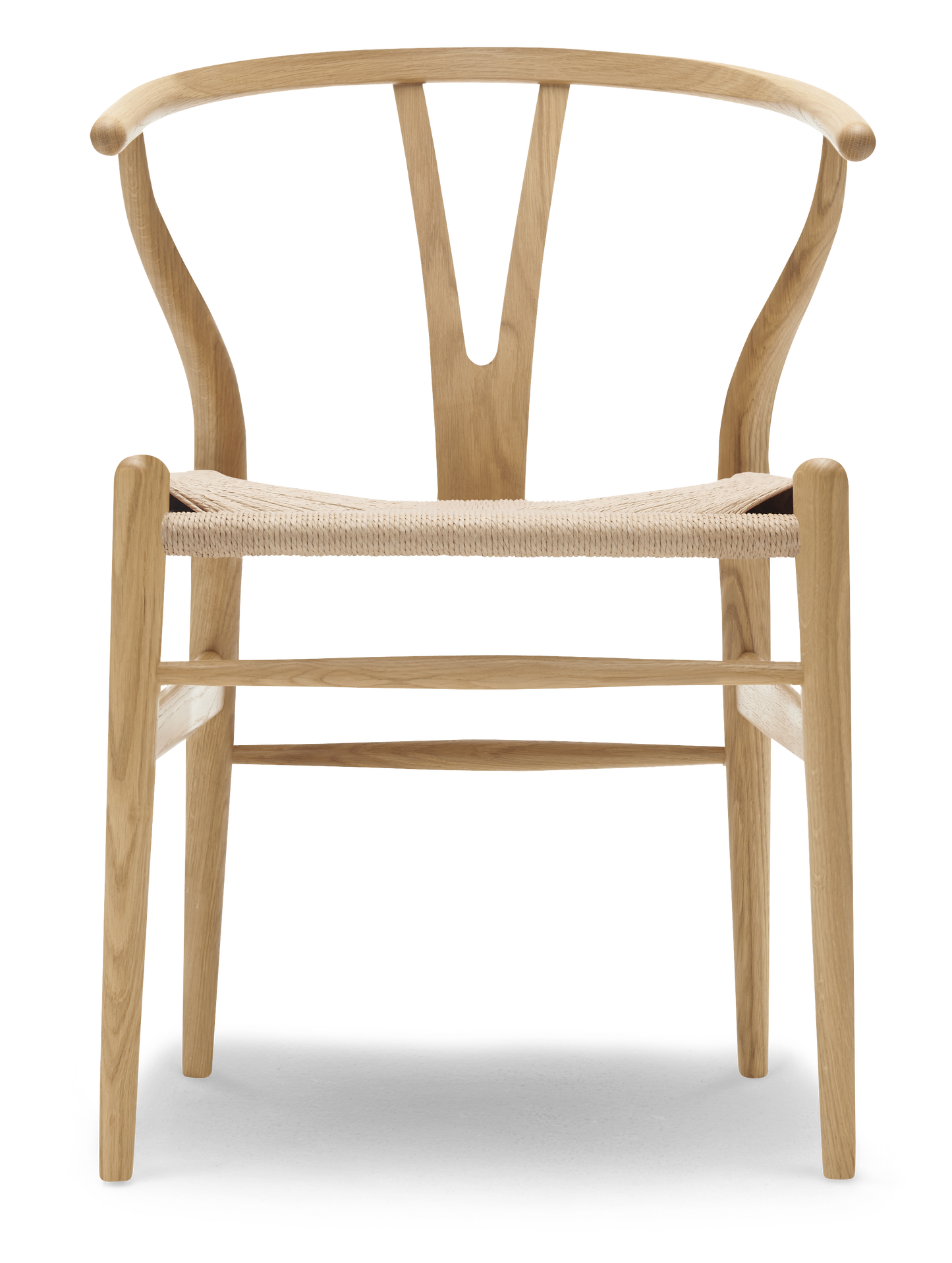 CH24 Wishbone Chair - Oak, Lacquer, Natural Paper Cord