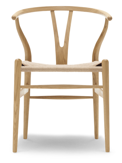 CH24 Wishbone Chair - Oak, Lacquer, Natural Paper Cord