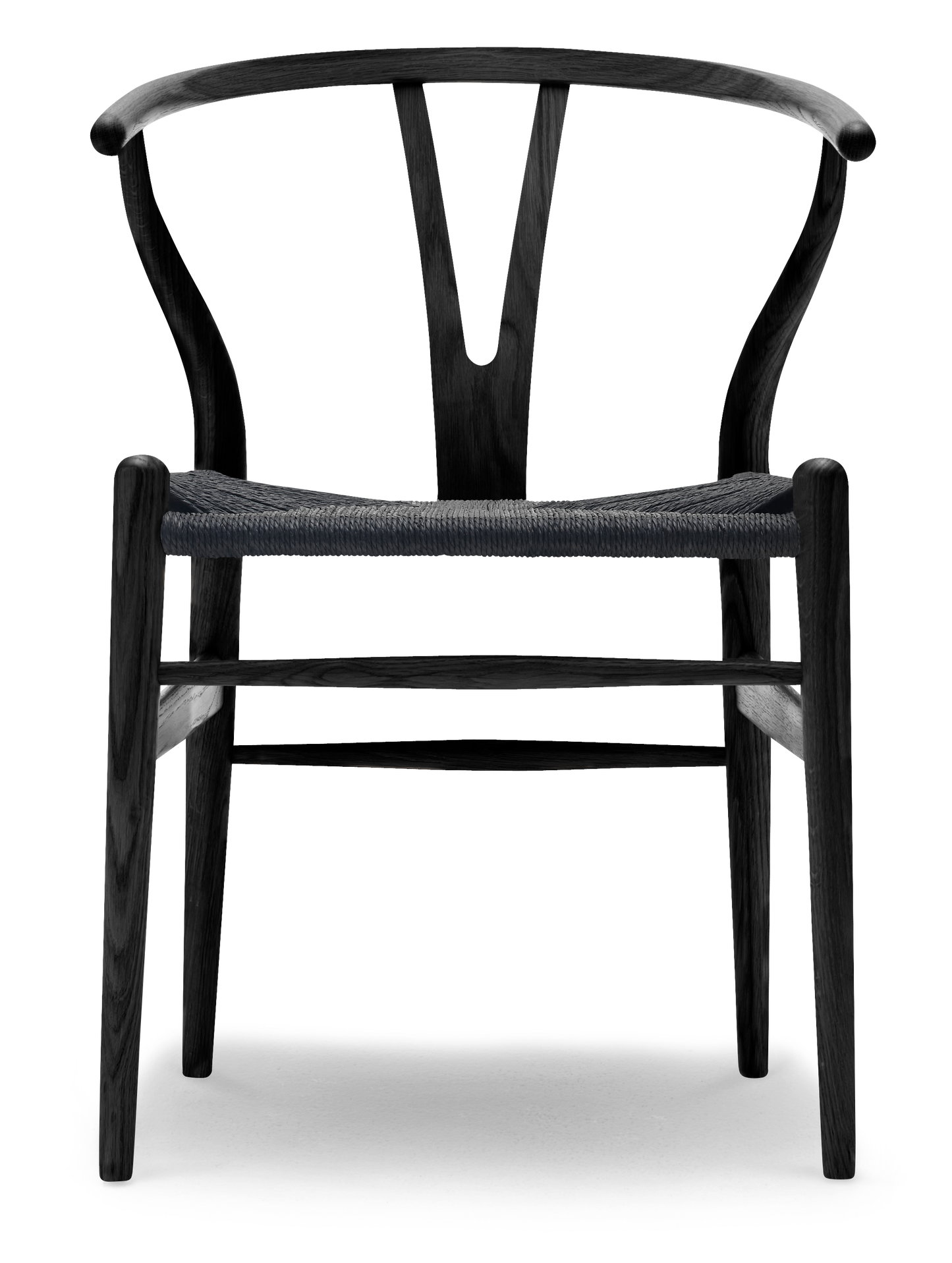 CH24 Wishbone Chair - Oak, CHS Colors, Black Paper Cord