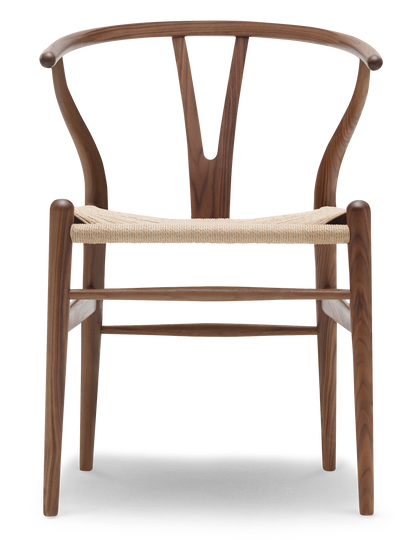 CH24 Wishbone Chair - Walnut, Oil, Natural Paper Cord
