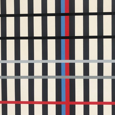 Yaacov Agam Lithograph "Tribute to Mondrian" 1975. 1975-ICD-696835