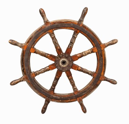 Yacht or Boat Wheel, 1890s-HWV-1162316