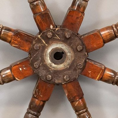 Yacht or Boat Wheel, 1890s-HWV-1162316