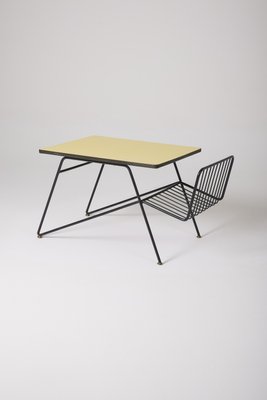 Yellow and Black Coffee Table by Gastone Rinaldi-QAC-2021342