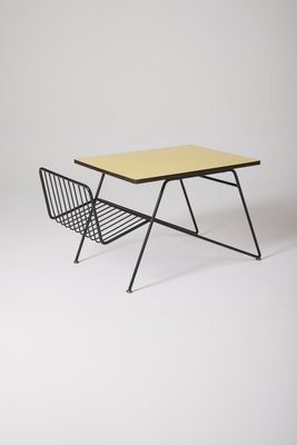 Yellow and Black Coffee Table by Gastone Rinaldi-QAC-2021342