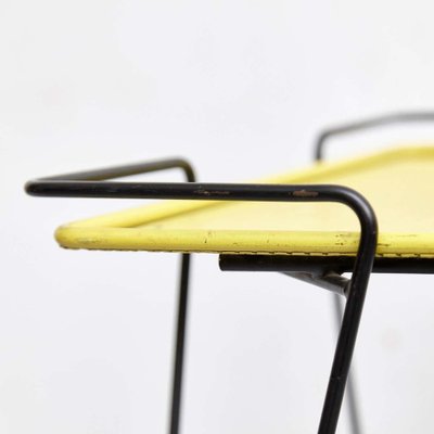 Yellow and Black Trolley attributed to Mathieu Matégot, 1950s-WM-1392919