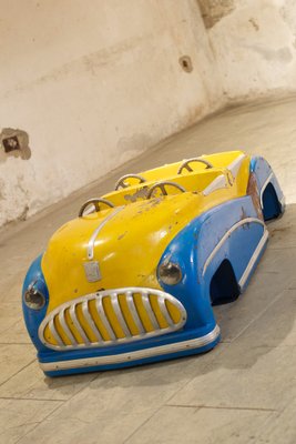 Yellow and Blue Merry-Go-Round Car, 1952-LA-1783442