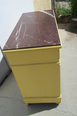 Yellow and Walnut Dresser, 1900s-RDN-976384