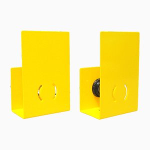 Yellow Armilla Sconces by Vico Magistretti for Artemide, 1967, Set of 2-MA-1800219