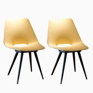 Yellow Chairs by Pierre Guariche, 1950s, Set of 2-LA-1742114