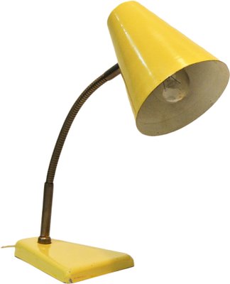 Yellow Desk Lamp from Zaosc Poland, 1970s-AOU-1431753