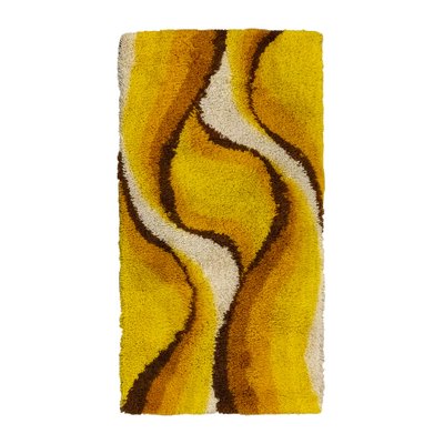 Yellow Flames Desso Rug, 1970s-XMR-1382385