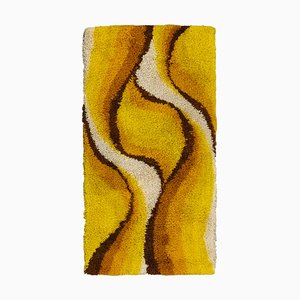 Yellow Flames Desso Rug, 1970s-XMR-1382385