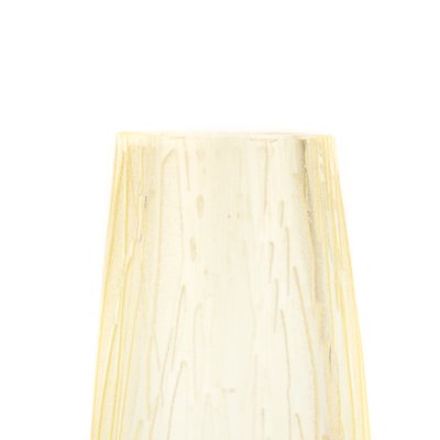 Yellow Frosted Glass Vase-FSD-1118424