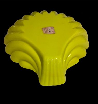 Yellow Glass Fruit Bowl-OZS-1365216