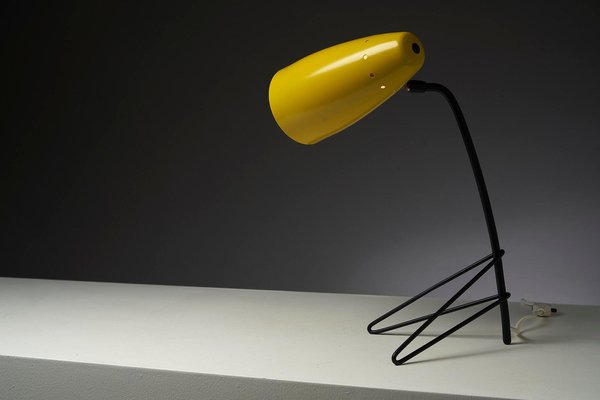 Yellow Grashopper Table Lamp, 1950-POG-1823180