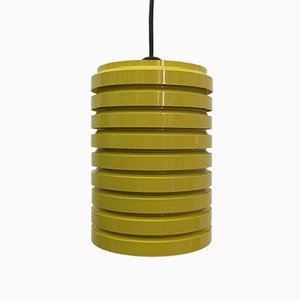 Yellow Hanging Lamp, 1970s-BGP-934905