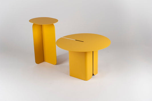 Yellow HIP HOP Coffee Table by Lucio Curcio e Luca Binaglia for Formae