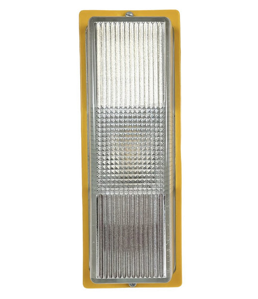 Yellow Industrial Bakelite Wall Light from Elektrosvit, 1970s