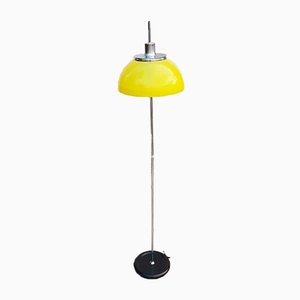 Yellow Model Faro Floor Lamp by Luigi Massoni for Guzzini, 1971-PUG-750279