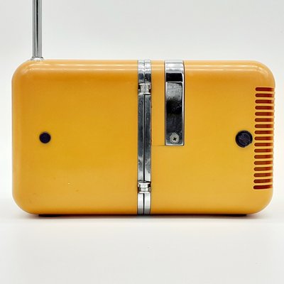 Yellow Model TS 502 Radio from Brionvega-PCO-1807607