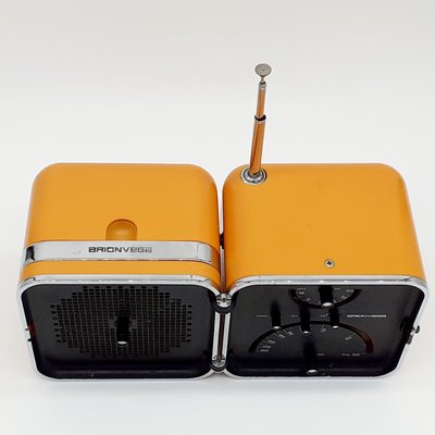 Yellow Model TS 502 Radio from Brionvega-PCO-1807607