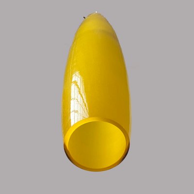 Yellow Murano Glass Pendant by Alessandro Pianon for Vistosi, Italy, 1960s-HWV-1320548