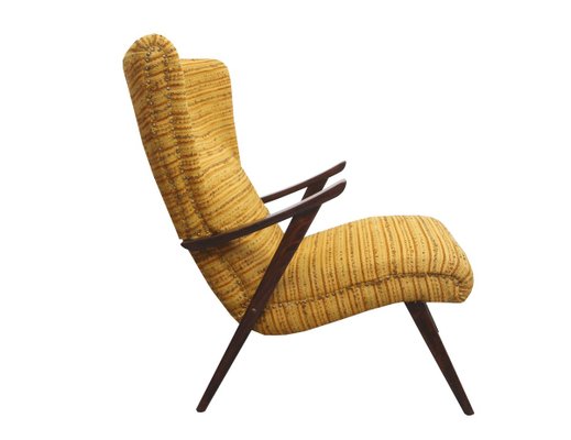 Yellow Ocher Club Chair, 1950s-PF-887925