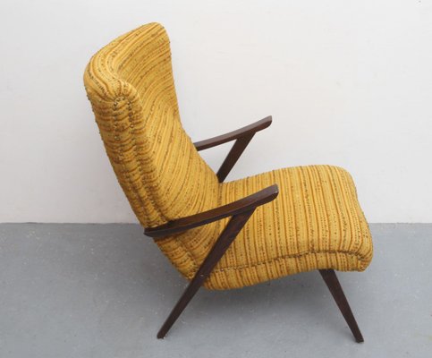 Yellow Ocher Club Chair, 1950s-PF-887925