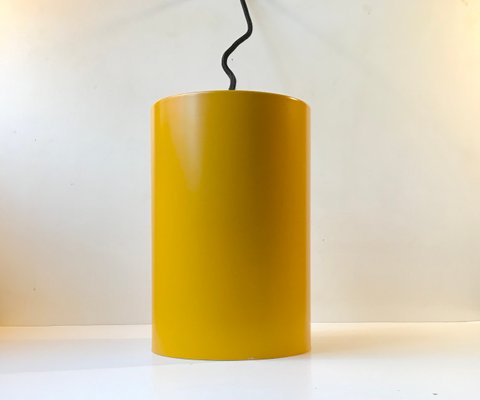 Yellow Sektor Pendant Lamp by Jo Hammerborg for Fog & Mørup, 1970s-LCR-992996