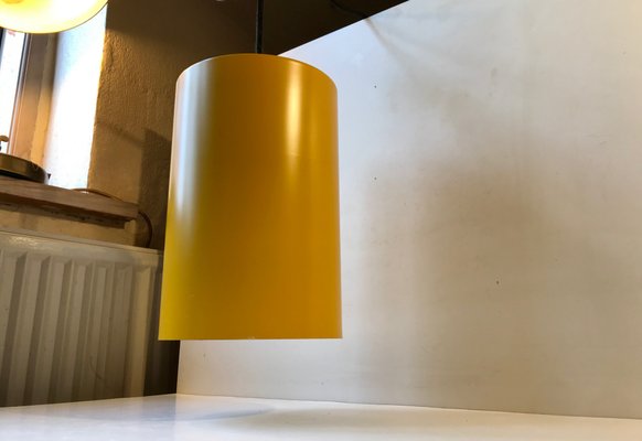 Yellow Sektor Pendant Lamp by Jo Hammerborg for Fog & Mørup, 1970s-LCR-992996