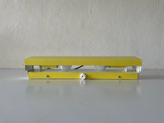 Yellow Single Sconce with Switch, Germany, 1950s-RDS-1407039