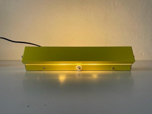 Yellow Single Sconce with Switch, Germany, 1950s-RDS-1407039