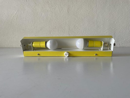 Yellow Single Sconce with Switch, Germany, 1950s-RDS-1407039