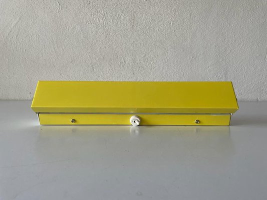 Yellow Single Sconce with Switch, Germany, 1950s-RDS-1407039