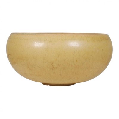 Yellow Stoneware Bowl from Saxbo-MTD-1399864