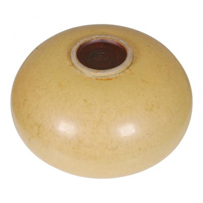 Yellow Stoneware Bowl from Saxbo-MTD-1399864