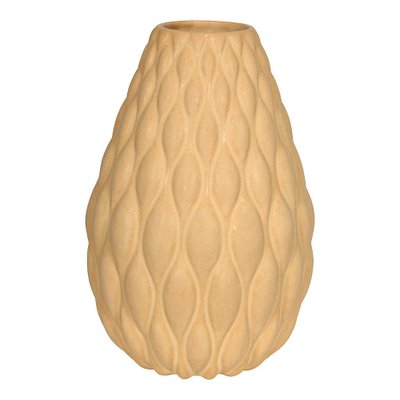 Yellow Stoneware Vase by Anders Børgesen-MTD-1399803