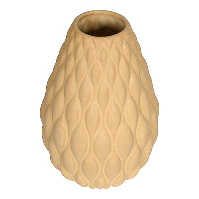 Yellow Stoneware Vase by Anders Børgesen-MTD-1399803