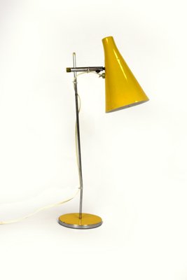 Yellow Table Lamp attributed to Josef Hurka for Lidokov, 1970s-WVS-1726276