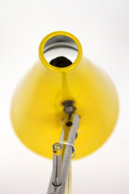 Yellow Table Lamp attributed to Josef Hurka for Lidokov, 1970s-WVS-1726276