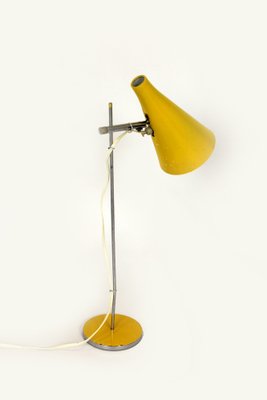 Yellow Table Lamp attributed to Josef Hurka for Lidokov, 1970s-WVS-1726276